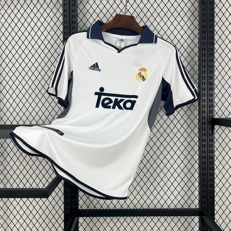Jersey do Real Madrid retrô 2000/2001