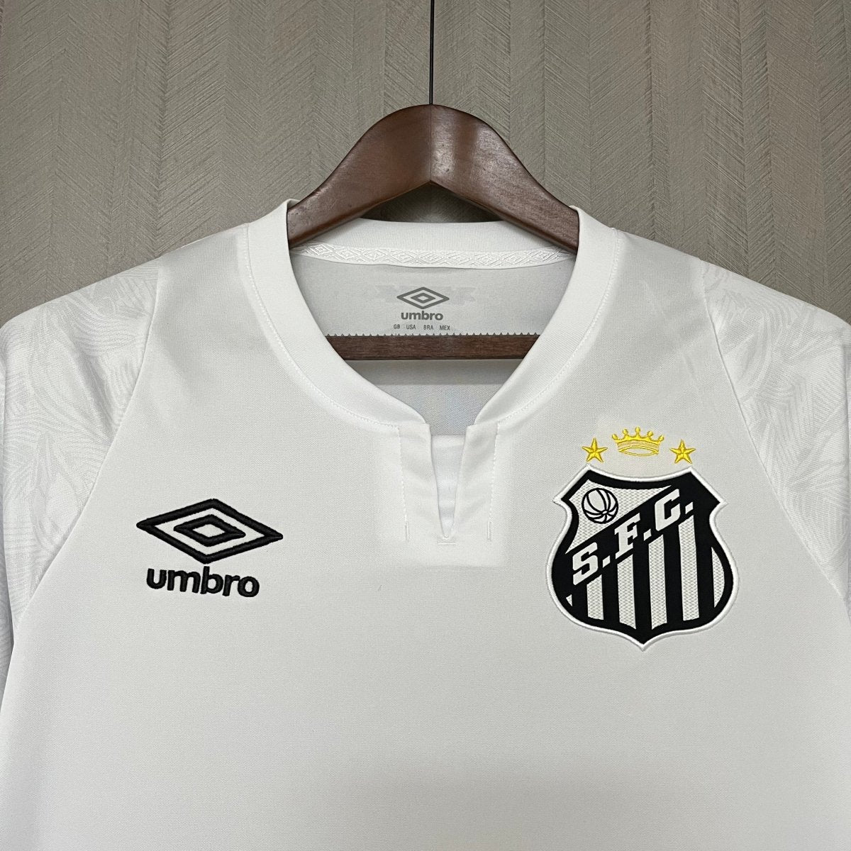 Jersey do Santos 24/25 White (Neymar JR 10 Incluso)