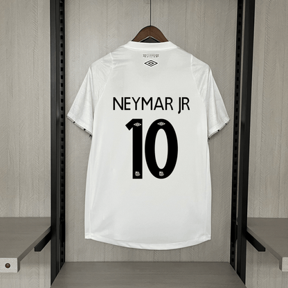 Jersey do Santos 24/25 White (Neymar JR 10 Incluso)