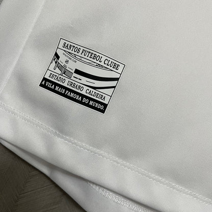 Jersey do Santos 24/25 White (Neymar JR 10 Incluso)