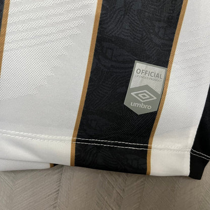 Camisa do Santos 24/25 Preta e Branca (Neymar JR 10 Incluso) - DA Sports Oficial