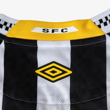 Camisa do Santos I 2025 preta e branca - DA Sports Oficial