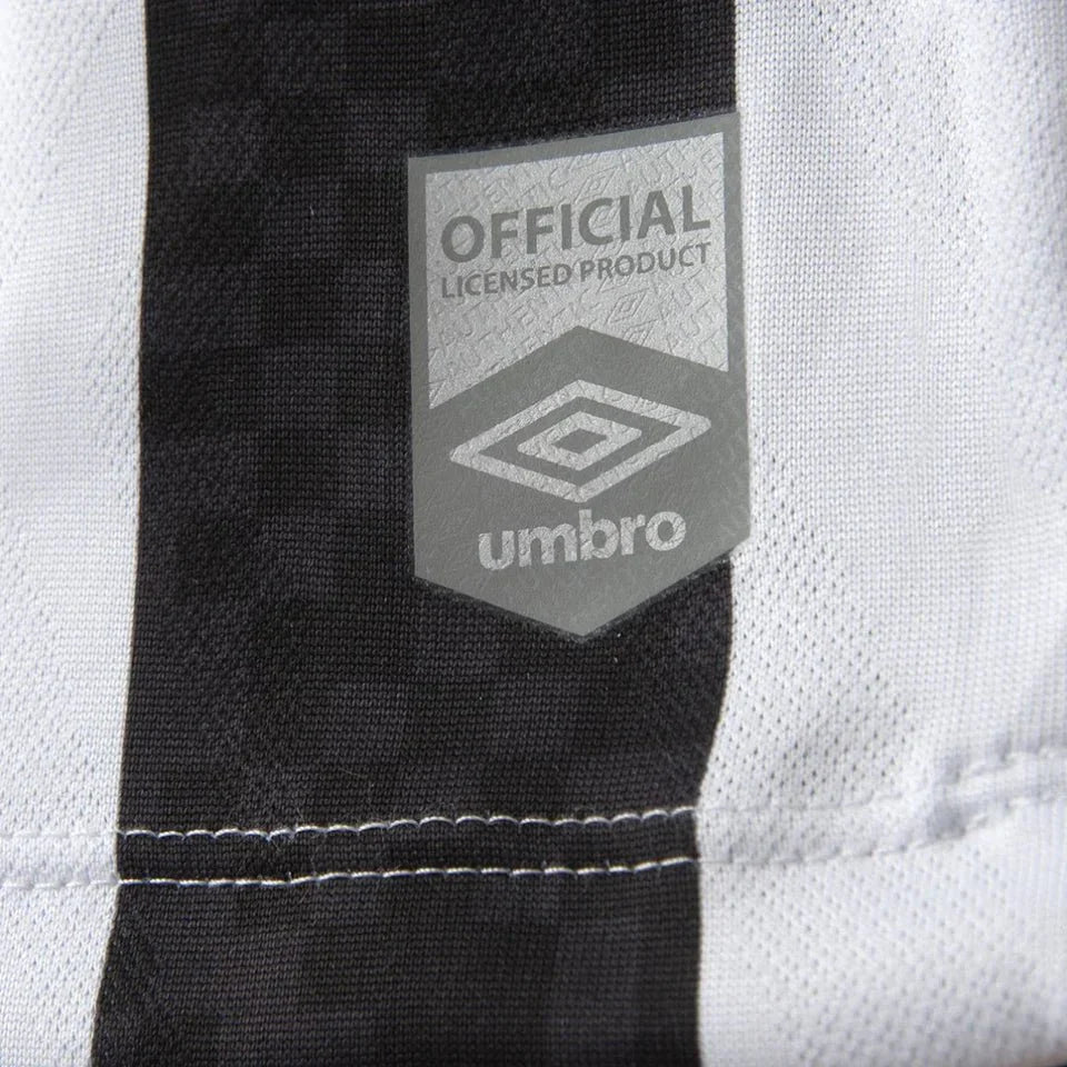 Camisa do Santos I 2025 preta e branca - DA Sports Oficial