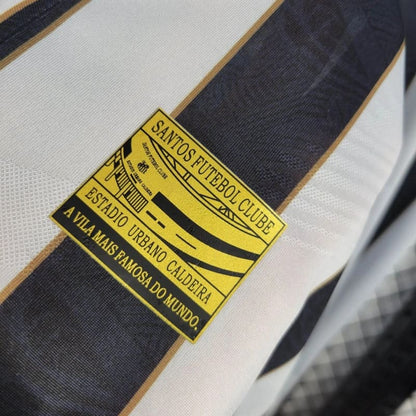 Camisa do Santos I 24/25 preta e branca - DA Sports Oficial