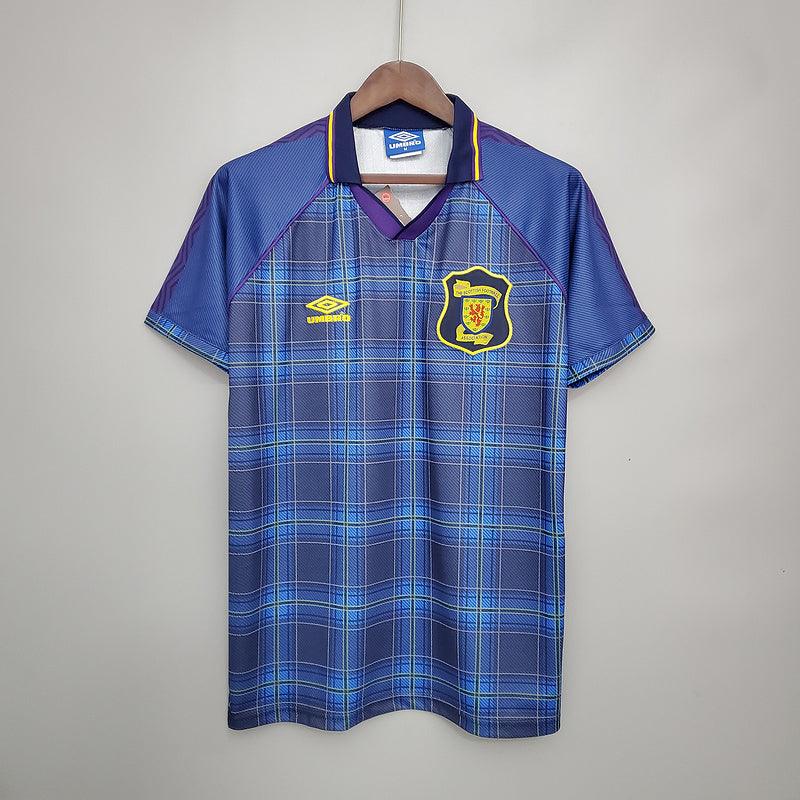 Jersey Escócia Retrô 1994/1996 Blue - Umbro