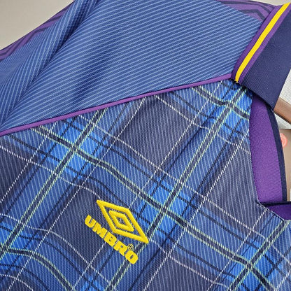 Camisa Escócia Retrô 1994/1996 Azul - Umbro - DA Sports Oficial