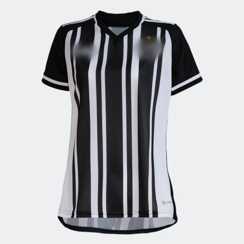 Jersey Women's Atlético Mineiro Home 23/24 Adidas - Black e White