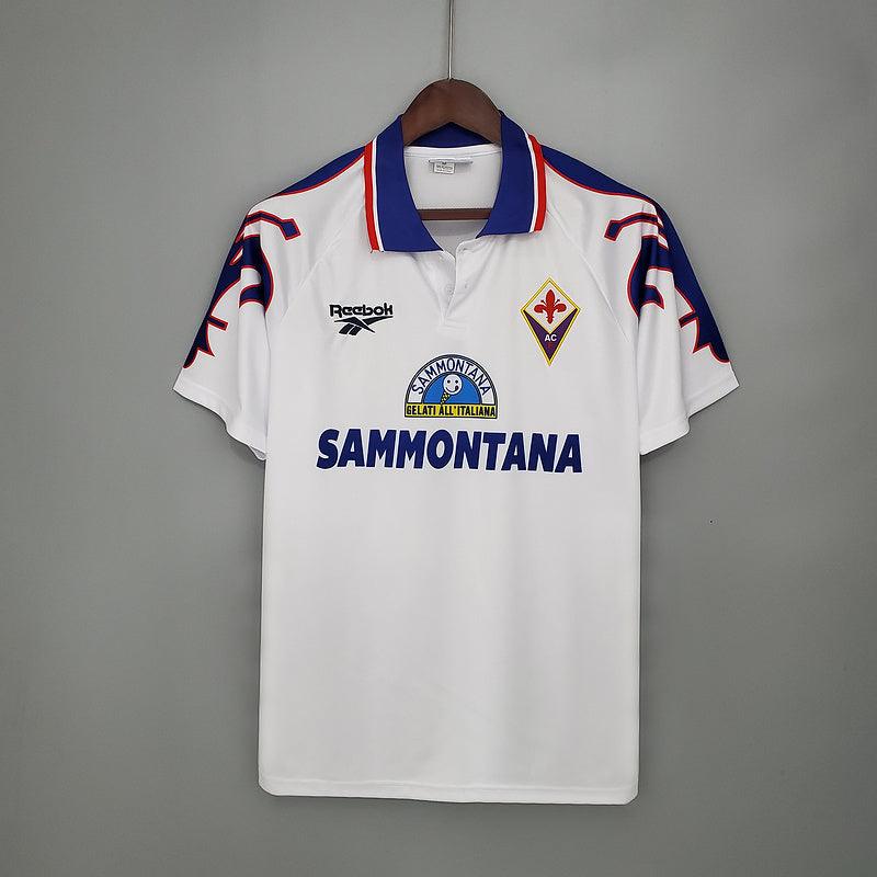 Jersey Fiorentina Retrô 1995/1996 Branca - Reebok