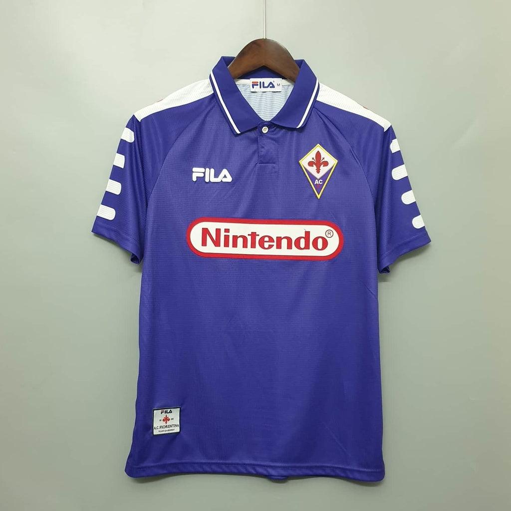 Jersey Fiorentina Retrô 1998 Roxa - Fila