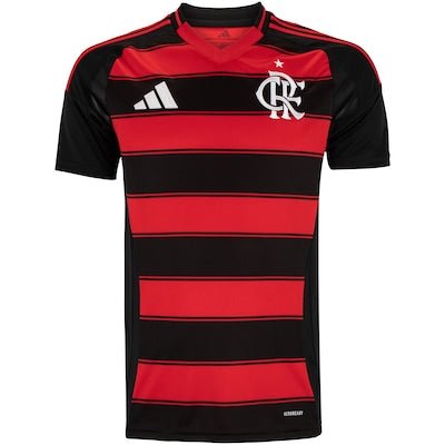 Flamengo I 2025 Fan Version Adidas Men's - Red+Black Jersey