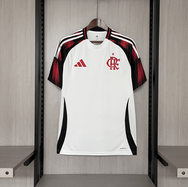 Flamengo II 2025/26 Fan Version Adidas Men's - White Jersey