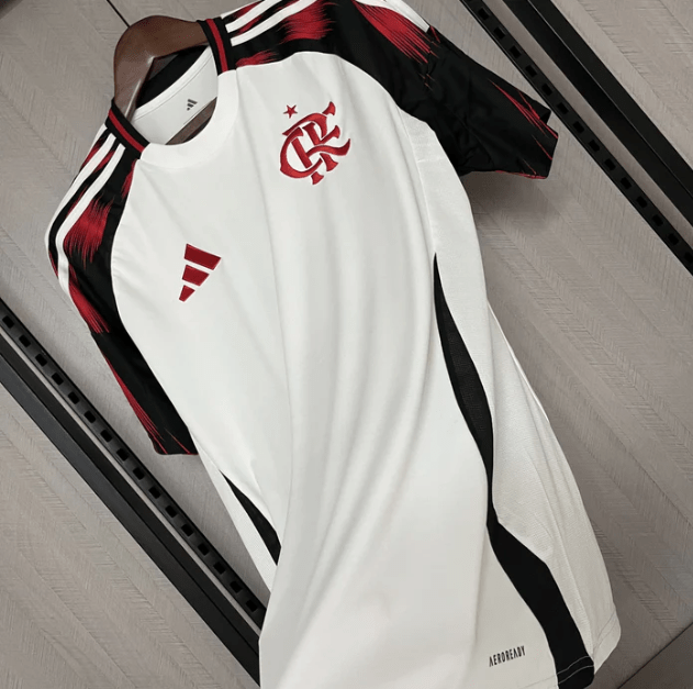 Flamengo II 2025/26 Fan Version Adidas Men's - White Jersey