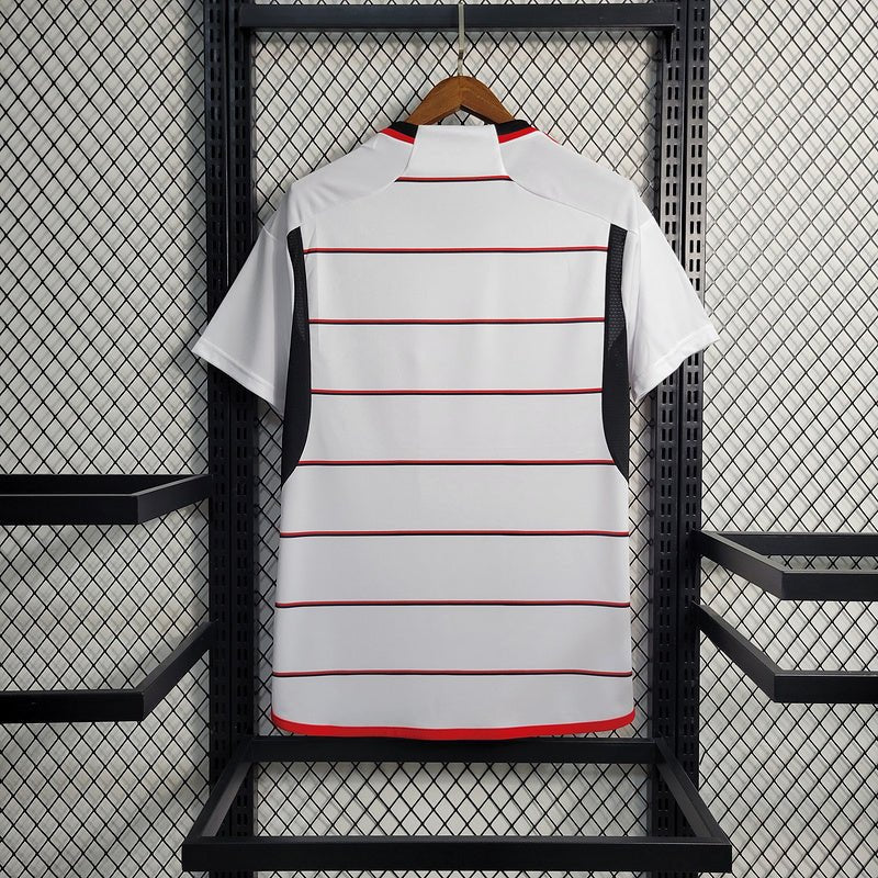 Camisa Flamengo II 23/24 s/n° Torcedor Adidas Masculina - Branca com detalhes em Dourado - DA Sports Oficial