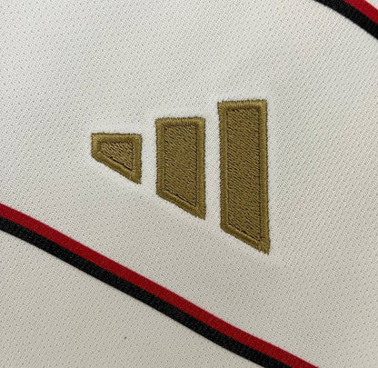 Camisa Flamengo II 23/24 s/n° Torcedor Adidas Masculina - Branca com detalhes em Dourado - DA Sports Oficial