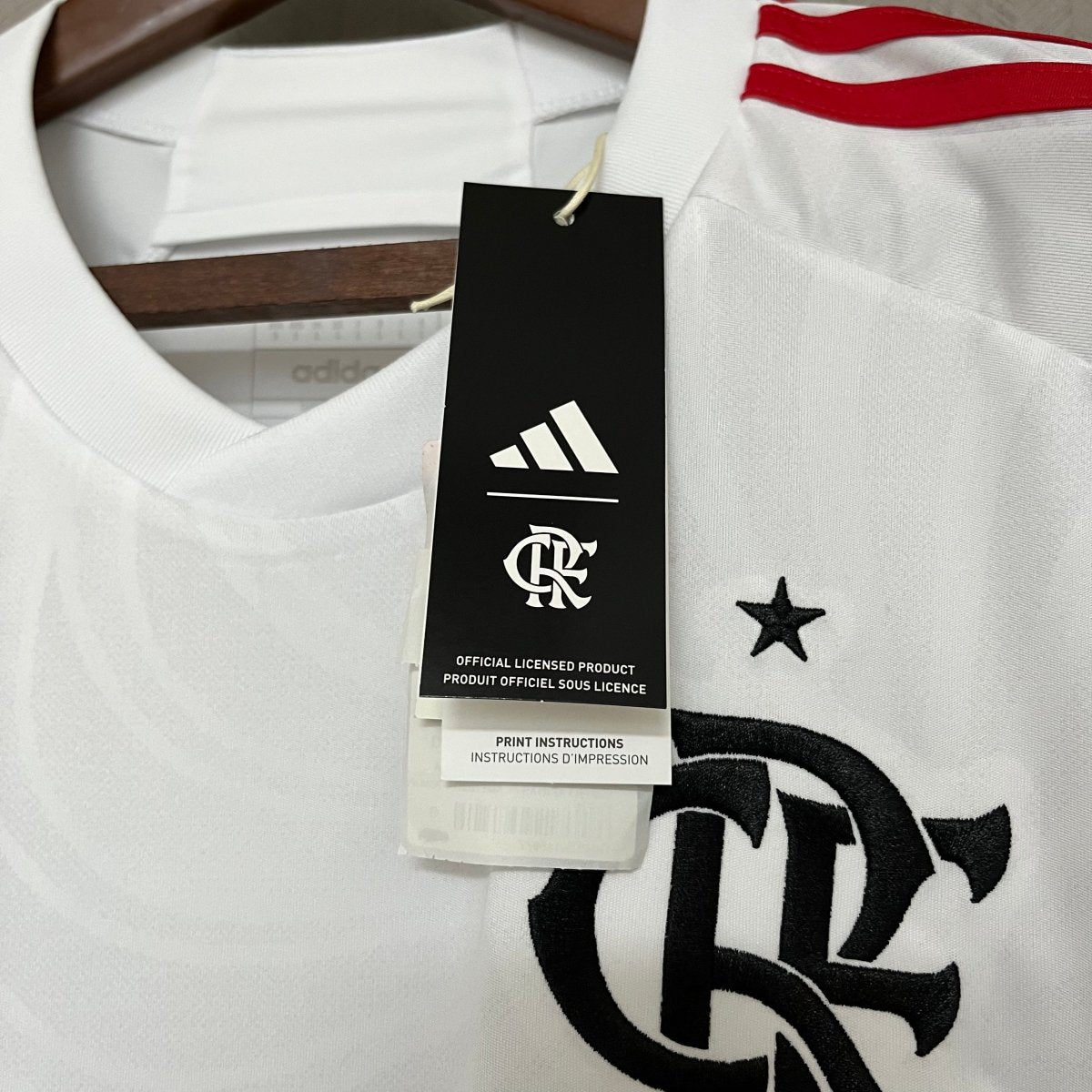 Flamengo II 24/25 Without Number° Fan Version Adidas Men's - White Jersey