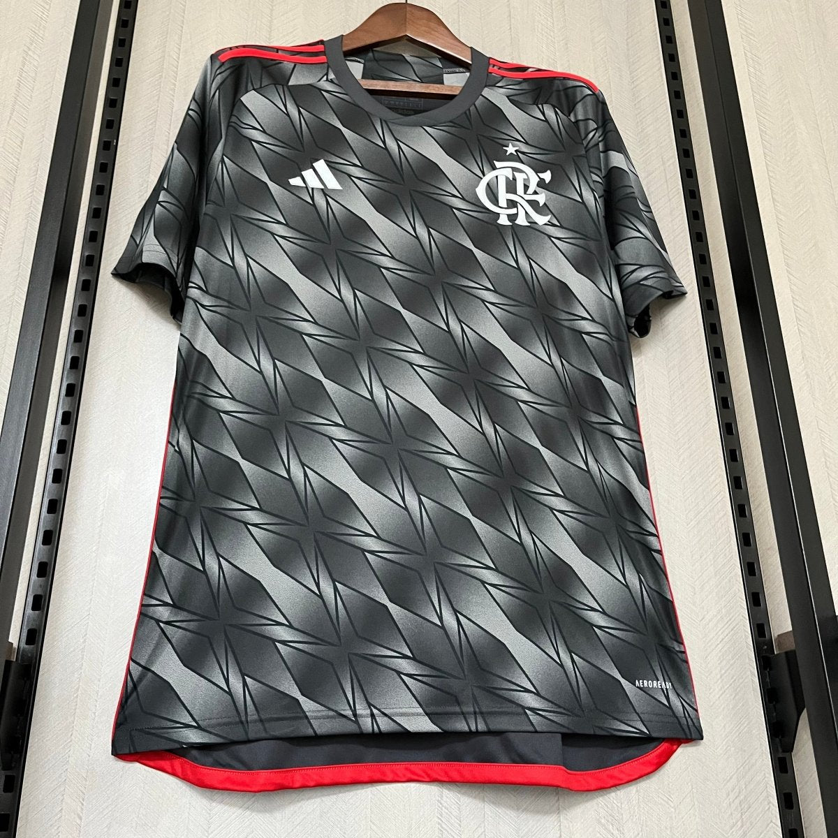Camisa Flamengo III 24 Adidas - Cinza - (Feminina) - DA Sports Oficial