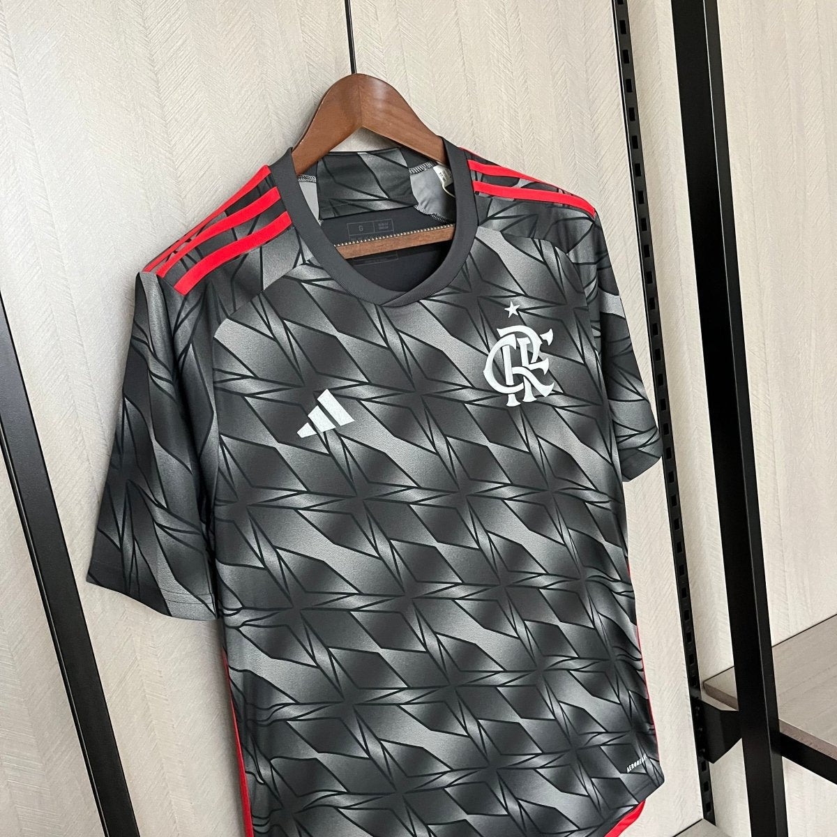 Camisa Flamengo III 24 Adidas - Cinza - (Feminina) - DA Sports Oficial