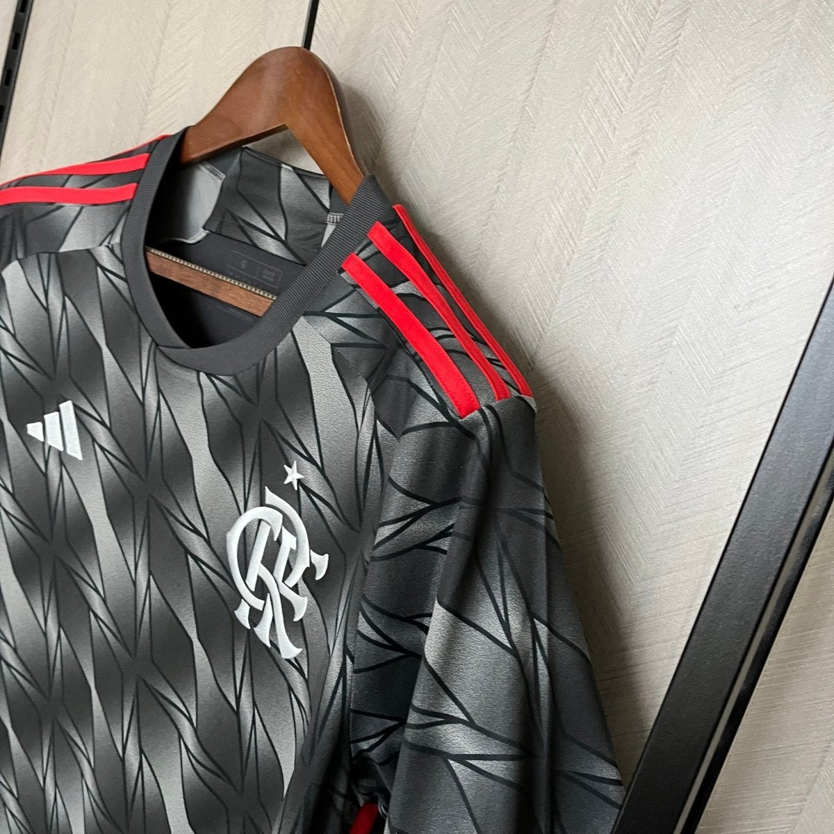Camisa Flamengo III 24/25 Adidas Masculina - Cinza - DA Sports Oficial