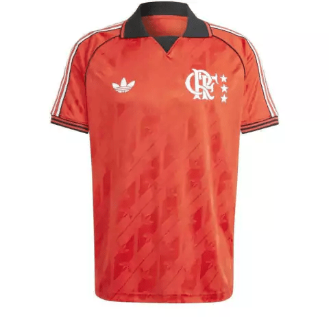 Jersey Flamengo Lifestyle 24/25 Fan Version Adidas Men's - Red