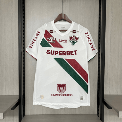 Fluminense 24/25 II White Umbro (With All Sponsors) Jersey