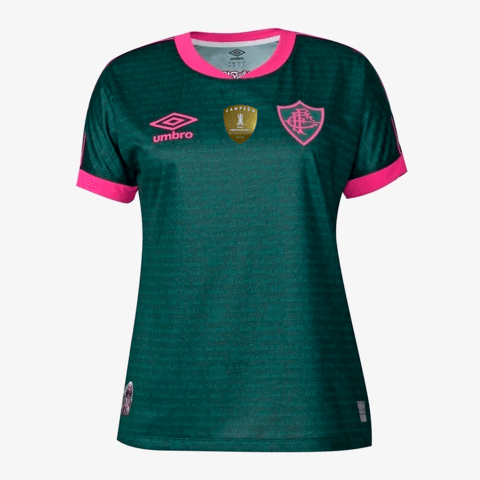 Jersey Fluminense Home 23/24 Umbro - Green (Women's)
