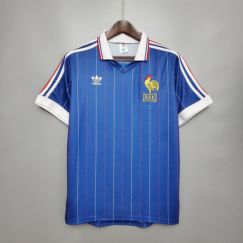 Jersey France Retrô 1982 Blue - Adidas