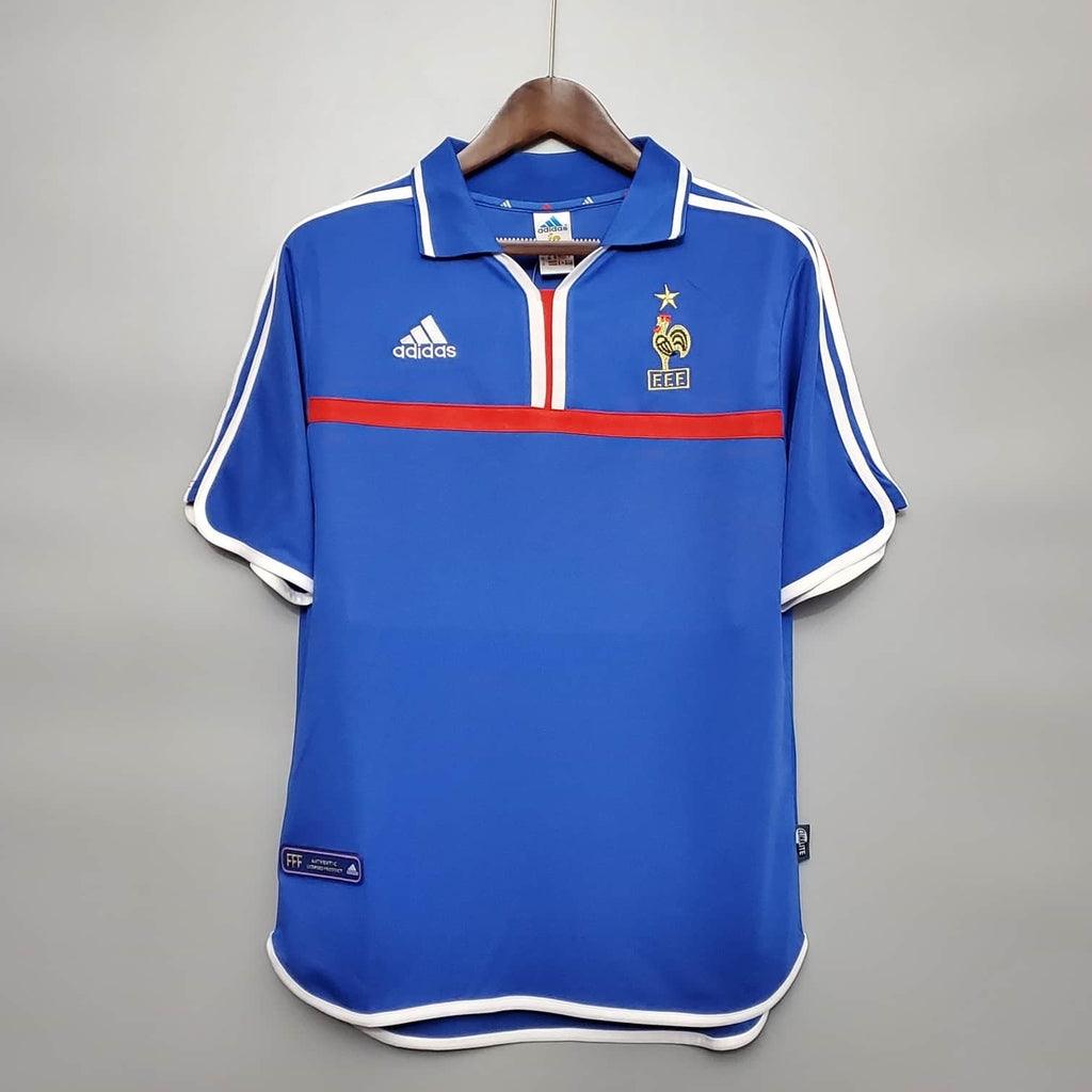 Jersey France Retrô 2000 Blue - Adidas