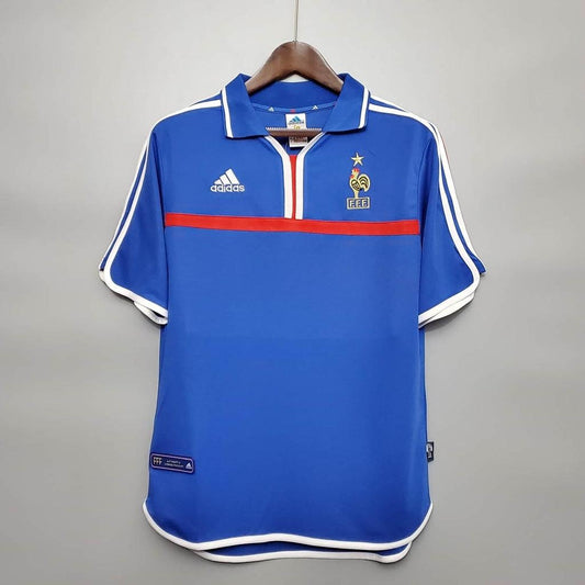 Jersey France Retrô 2000 Blue - Adidas