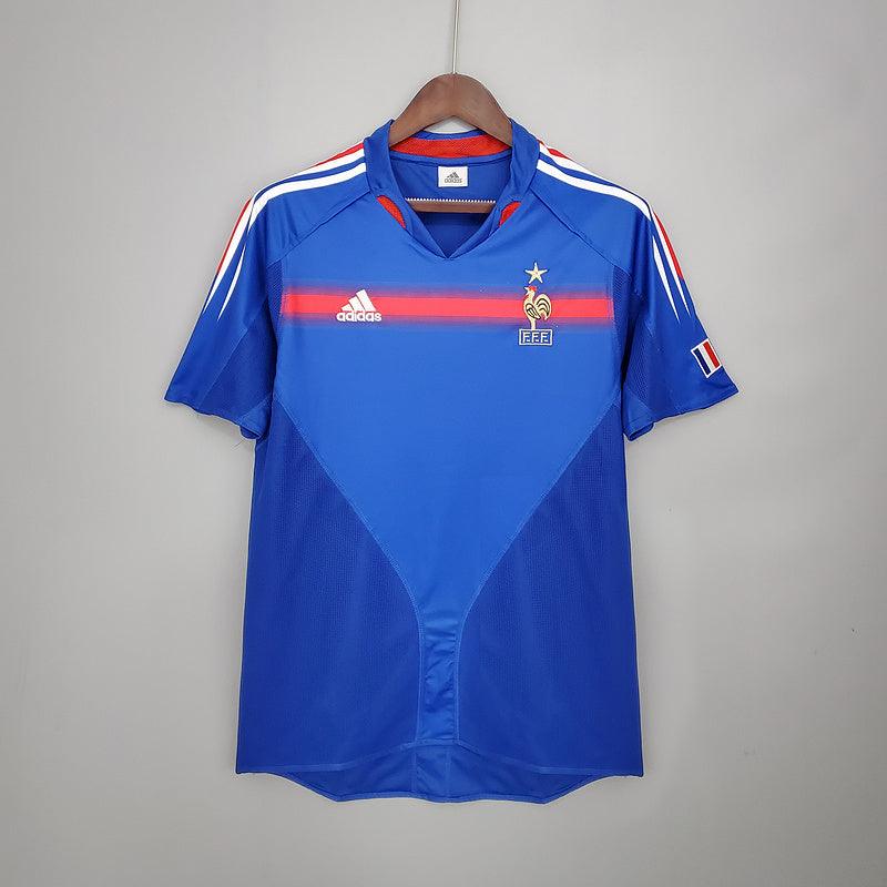 Jersey France Retrô 2004 Blue - Adidas
