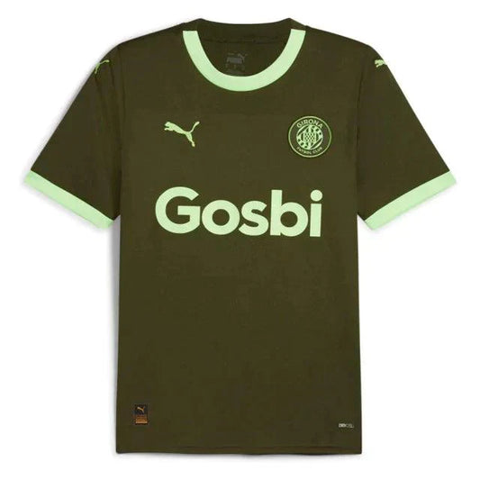 Camisa Girona Third 23/24 s/n° Torcedor Masculina - Verde - DA Sports Oficial