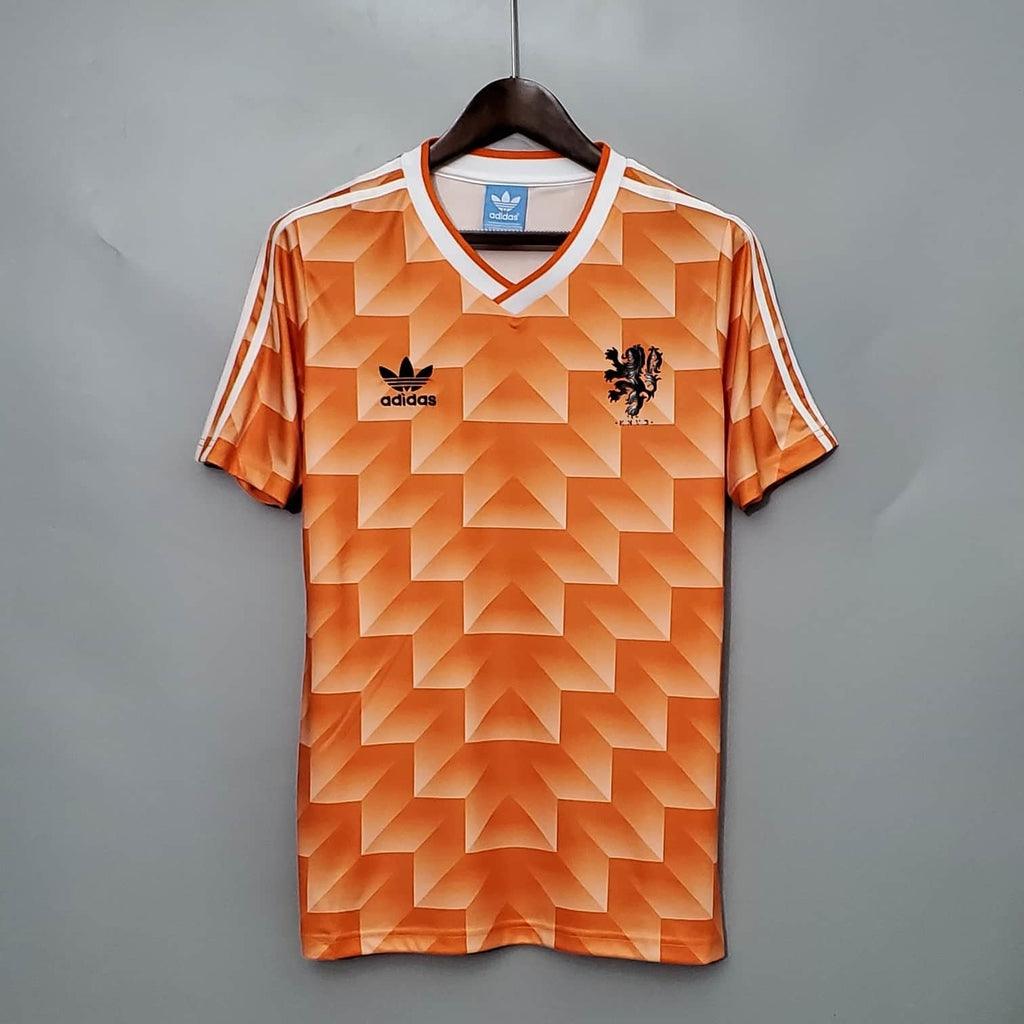 Jersey Holanda Retrô 1988 Orange - Adidas