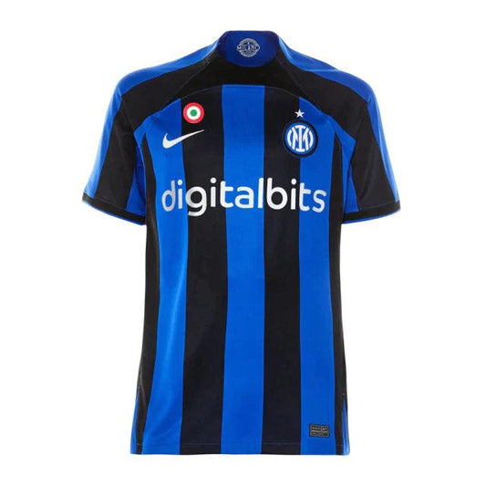 Camisa Inter de Milão Home 22/23 s/n° Torcedor Masculina - Azul e Preto - DA Sports Oficial