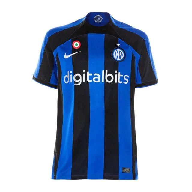 Jersey Inter of Milão Home 22/23 s/n° Fan Version Men's - Blue and Black