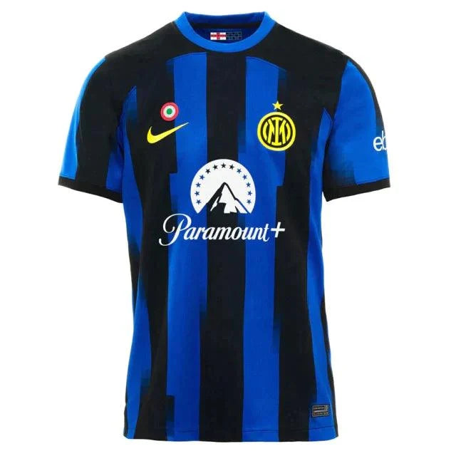 Jersey Inter of Milão Home 23/24 s/n° Fan Version Men's - Blue and Black