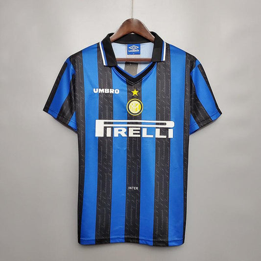 Jersey Inter of Milão Retrô 1997/1998 Blue and Preta - Umbro