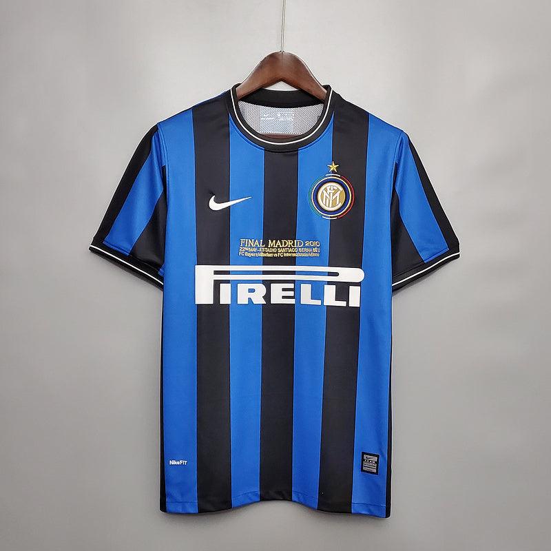 Jersey Inter of Milão Retrô 2010 Blue and Preta - Nike