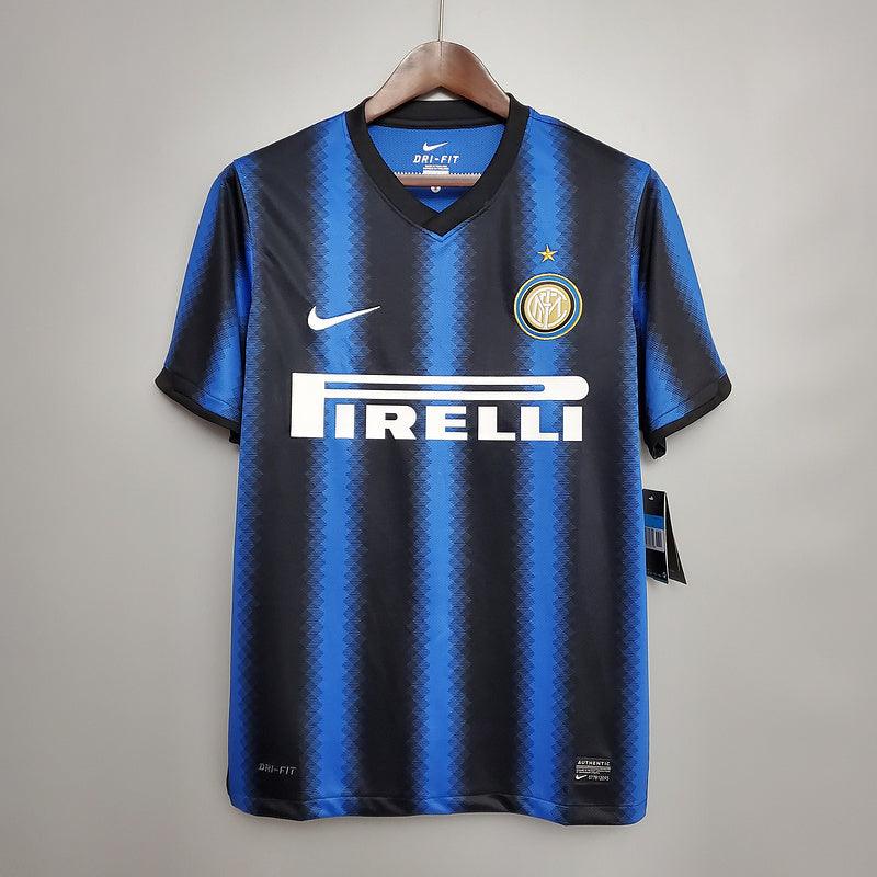 Jersey Inter of Milão Retrô 2010/2011 Blue and Preta - Nike