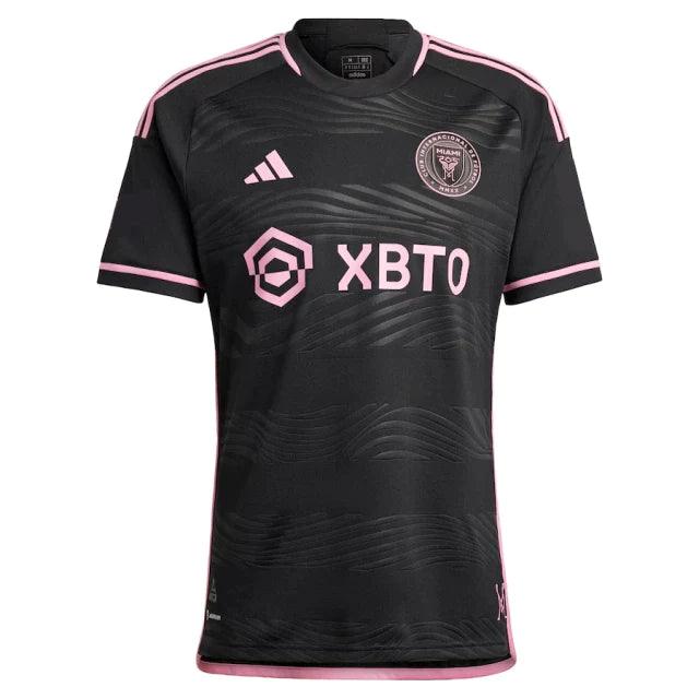Jersey Inter Miami Away 2023 Black e Pink - Adidas - Men's Player Version