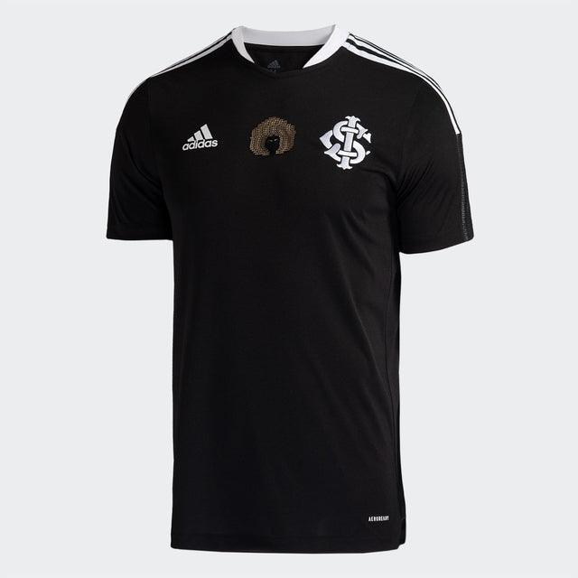 Jersey Internacional Consciência Negra 21/22 Adidas - Black