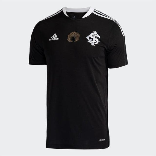 Jersey Internacional Consciência Negra 21/22 Adidas - Black