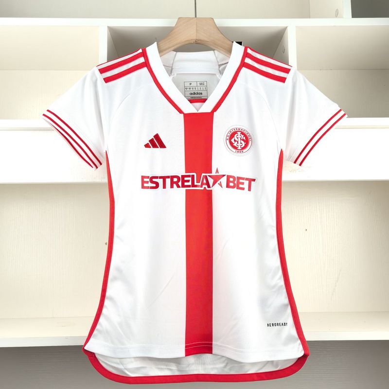 Jersey Internacional Away 24/25 Adidas - Red + White - (Women's)