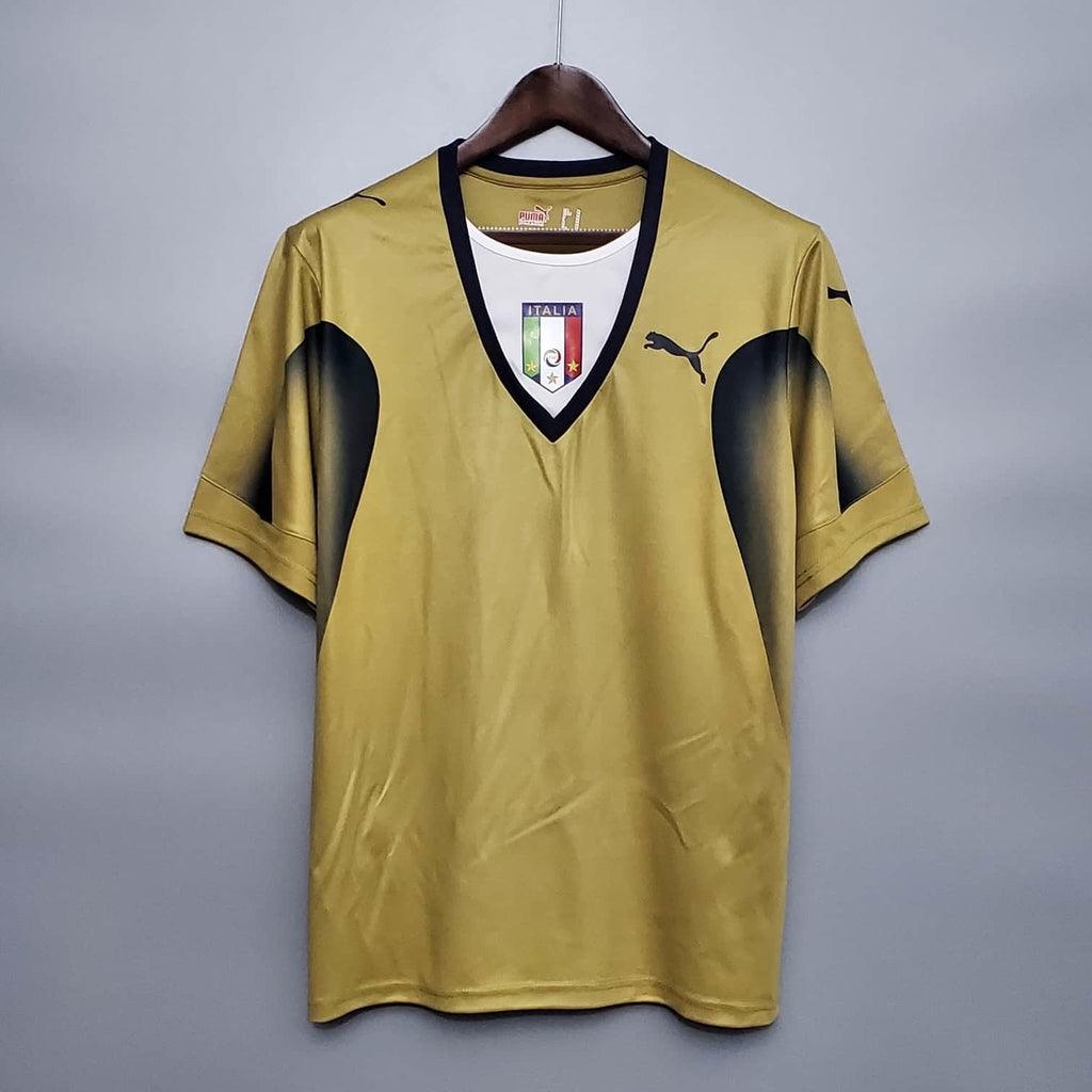 Jersey Itália Retrô 2006 Dourada - Puma