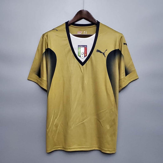 Jersey Itália Retrô 2006 Dourada - Puma