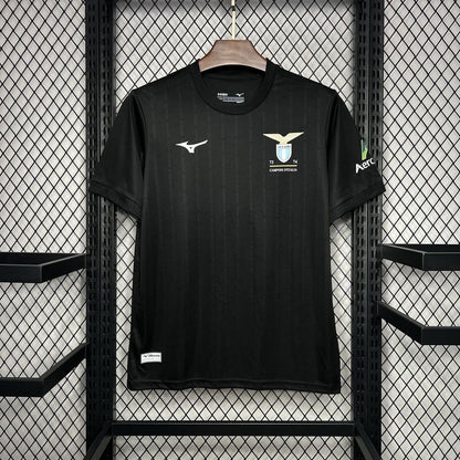 Camisa Lazio Away 24/25 Mizuno - Preta - DA Sports Oficial