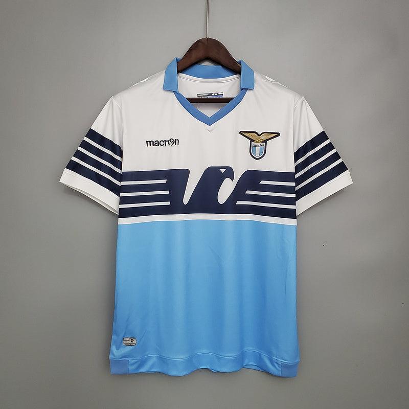 Jersey Lazio Retrô 2014 Blue and Branca - Macron