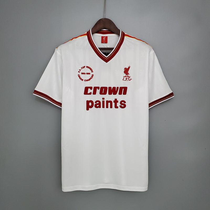 Jersey Liverpool Retrô 1985/1986 White