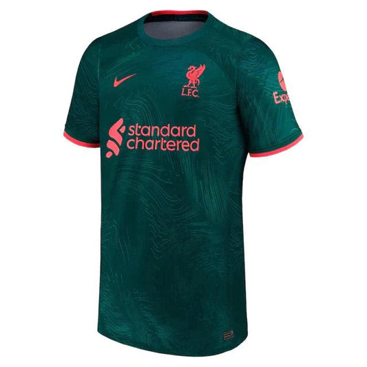 Jersey Liverpool Third 22/23 s/n° Fan Version Men's - Green Escuro