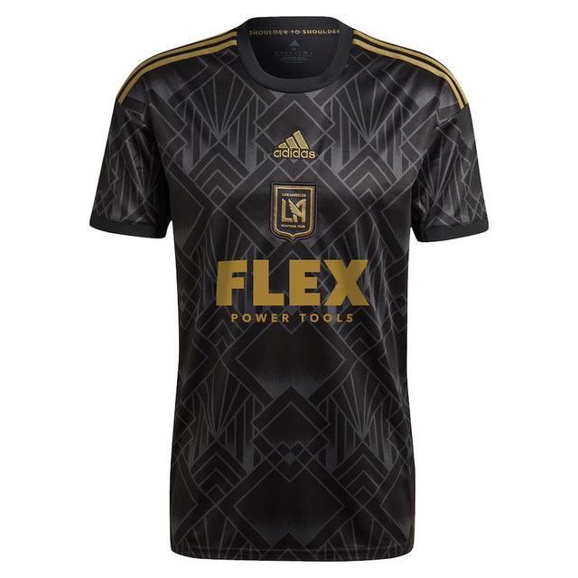 Jersey Los Angeles FC 22/23 Adidas - Black e Gold