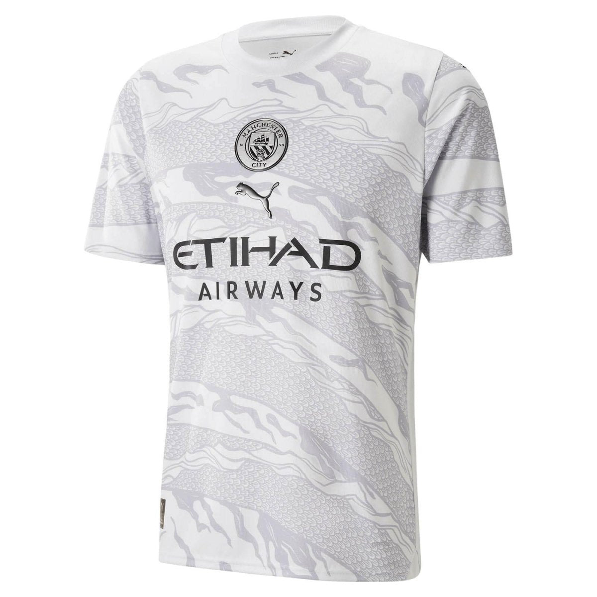 Jersey Manchester City “Ano Dragão of Madeira” 24/25 s/n° Fan Version Men's - Cinza