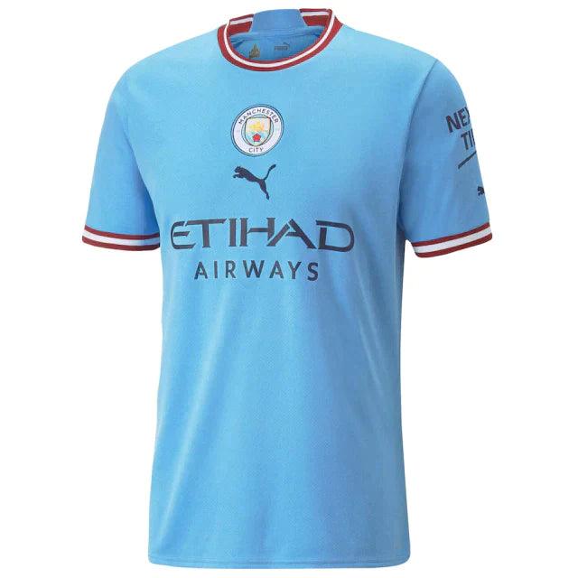 Jersey Manchester City Home 22/23 s/n° Fan Version Men's - Blue